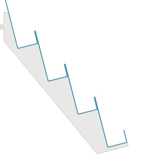 Zeitschriftenpräsenter vierfach