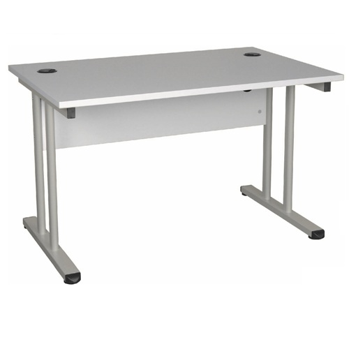 Schreibtisch grau + Optionen Schreibtisch grau + Optionen