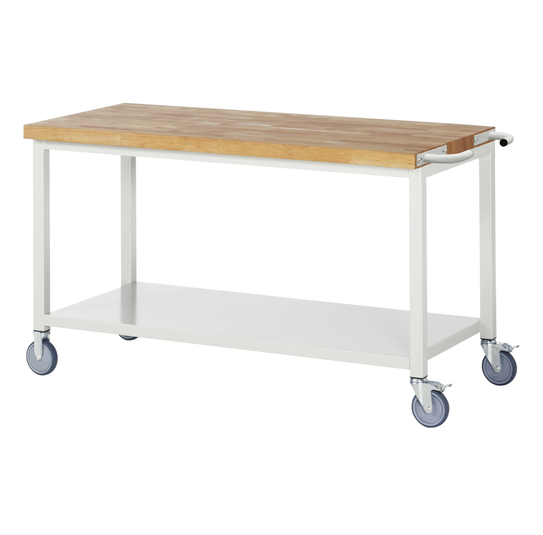 Fahrbare Werkbank 8000 BASIC - Breite 1,5 m Ablageboden