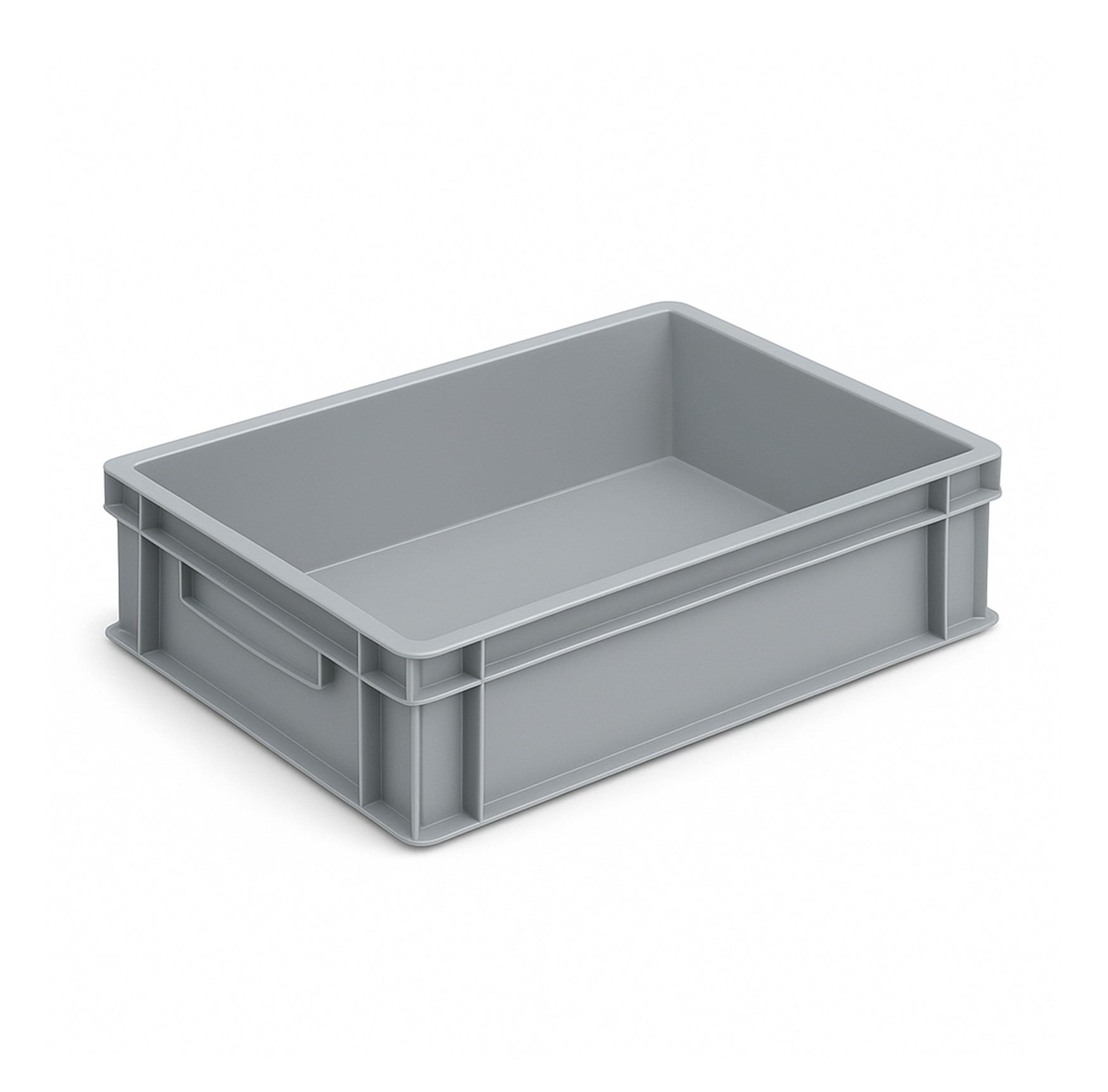 Stapelkasten grau 600 x 400 x 120 mm