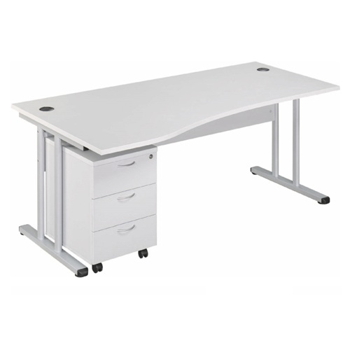 Freiformtisch ahorn/grau Freiformtisch ahorn/grau