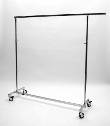 Zusammenlegbarer Rollständer, chrom Zusammenlegbarer Rollständer, chrom